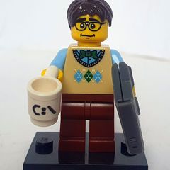 Lego Collectible Minifigures Series 7 COL-012: Computer Programmer (2012) Price includes P&P