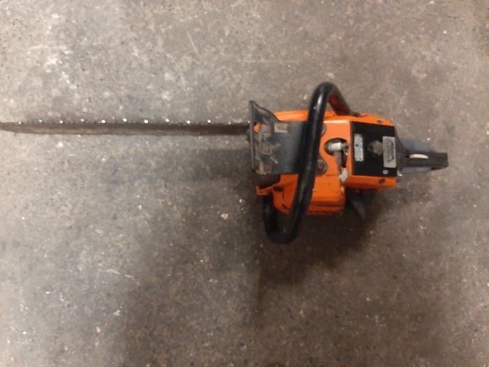 Old chainsaws