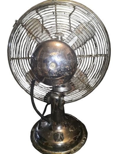 Vintage chrome Carlton fan