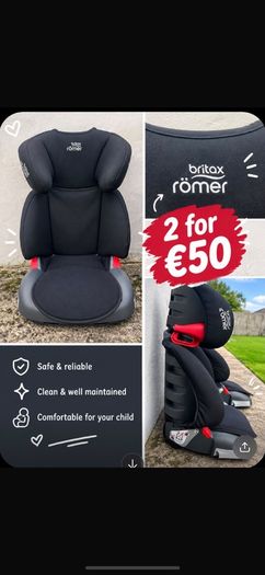 Britax Romer - High back booster x 2