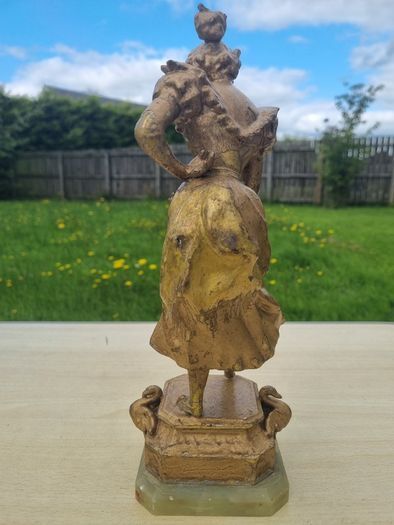 French figurine in the Art Nouveau style