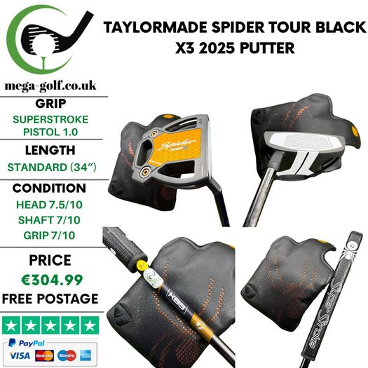 Taylormade Spider Tour Black X3 2025 Putter / 34"