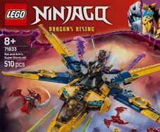 Lego Ninjago 71833 Ras and Arin's Super Storm Jet