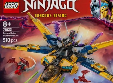 Lego Ninjago 71833 Ras and Arin's Super Storm Jet