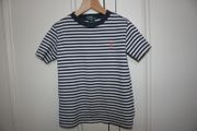 Polo Ralph Lauren Navy and White Striped Short Sleeve Top Age 3 - 4 Years