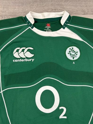 Rare Vintage 2007 Ireland Rugby A Team Player Issue Jersey Shirt Mens 4XL