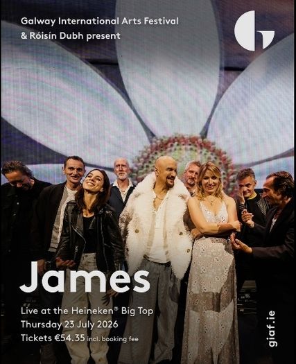 1 James Ticket - Heineken Big Top Galway
