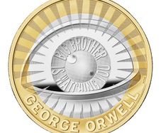 George Orwell 2025 silver proof coin