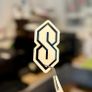 The Cool S Logo Glossy Sticker 2-Pack Image 2