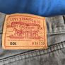 Levi's 501 short, grey, size 31/32 Image 2