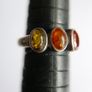 Vintage Sterling Silver 925 Ring with Amber size L1/2 - 2,8g Image 8