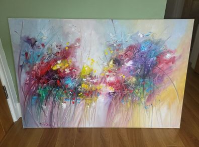 Original Lukasz Berko oil painting with authenticity certificate