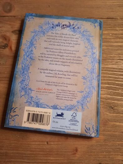 (New) JK Rowling The Takes of Beedle The Bard Hardback