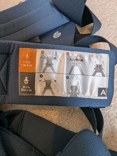 Ergobaby Embrace Soft Air Mesh Blue Baby Carrier