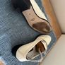 Bally cream patent leather low heels Image 6
