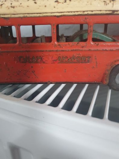 1930s tri-ang single deck bus