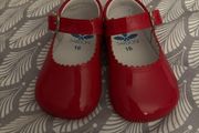 red baby shoes size 16