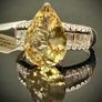 Diamond 950 Platinum AAA Turkizite & Diamond Statement Ring Image 4