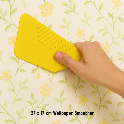 Wallpaper Repair Adhesive Tube (56g) with Foam Seam Roller, Smoother Tool With 0.9cm Brush & Cleaning Cloth  Complete Wallpaper Repair Set by Tsekouri