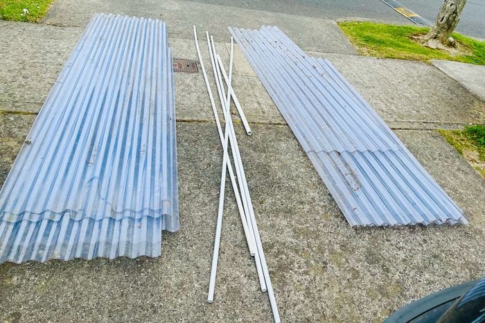 Roofing Sheets + Pipes