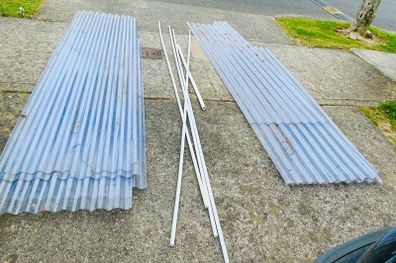 Roofing Sheets + Pipes
