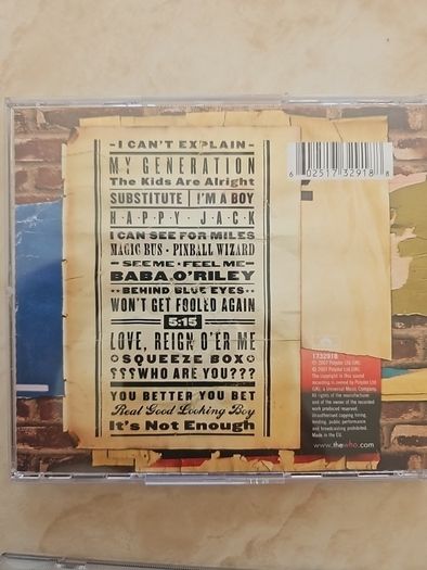 The Who 4 CD Lot