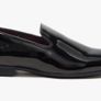 ZARA MEN Patent Finish Loafers Men's Shoes - Black Image 8