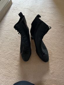 Boots black ankle