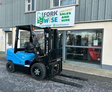 Atlantis 3 Ton Diesel Forklift, with half cab