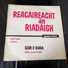 Sean O Riada lp Gael linn