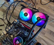 Forgeon Azoth 240 ARGB Liquid CPU Cooler 240mm Black