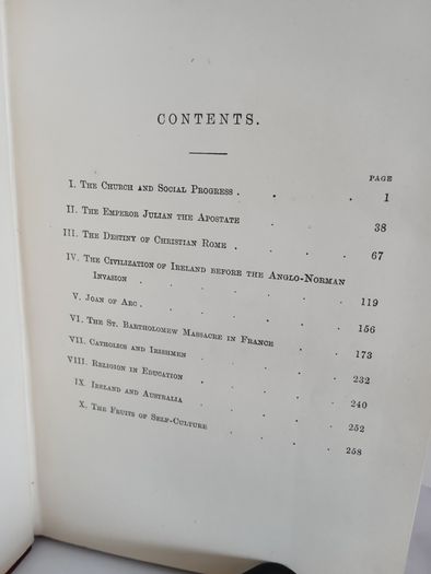 Occasional Papers by His Eminence Cardinal Moran (RB487)