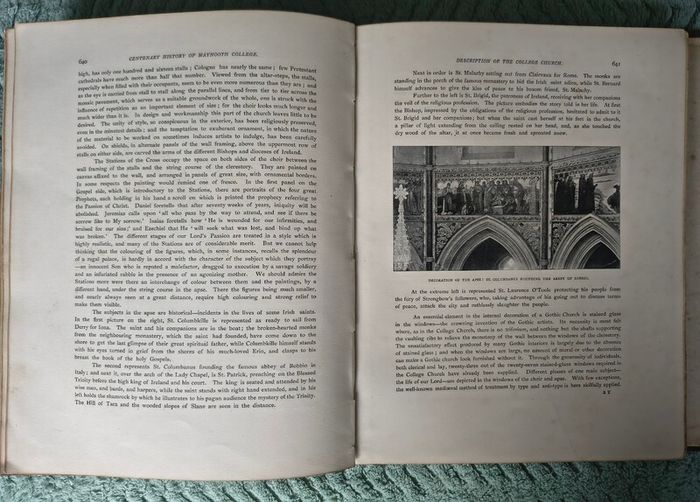 Antique Book - Maynooth College, Its Centenary History 1895