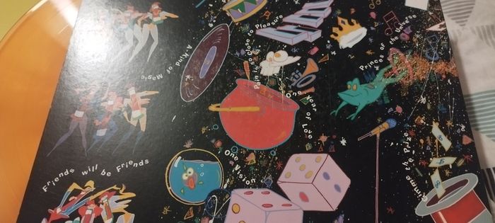 Queen  A Kind Of Magic gatefold orange vinyl