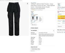 Tuff Stuff Extreme Work Trousers