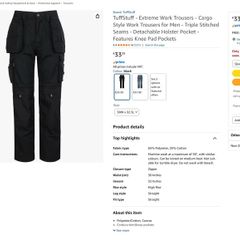Tuff Stuff Extreme Work Trousers