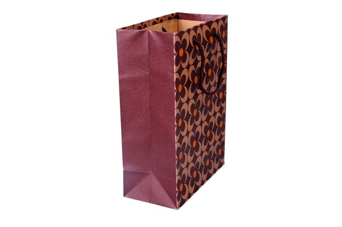 Retro Pattern Boutique/Retail/Gift Carrier Bags with String Handles