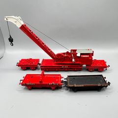 Vintage Hornby Dublo 4620 Break Down Crane Set Good Condition Unboxed