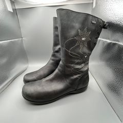 Clarks Black GTX Goretex Boots Women UK 4 EU 37 Leather - Flat