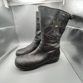 Clarks Black GTX Goretex Boots Women UK 4 EU 37 Leather - Flat