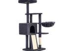 Cat scratching post 135 cm with sunbathing recess