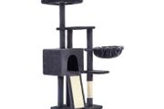 Cat scratching post 135 cm with sunbathing recess