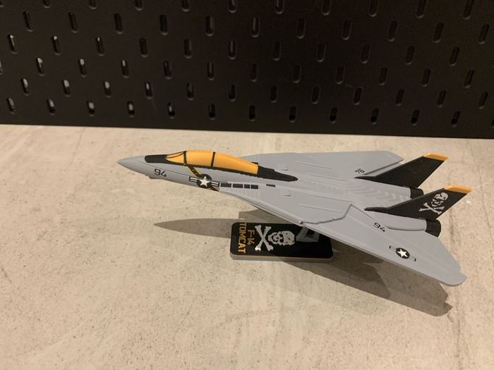 F-14 Tomcat 3D Printed (Free Postage)