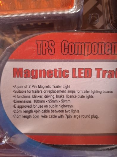 led magnetic trailer lights