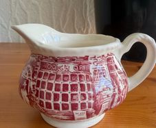 Antique Royal Tudor "1828 Coaching Taverns" Milk Jug