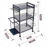 Gym Rack Organiser Storage Sport Equipment Fitness Organizer for DumbbellsYoga Mats Kettlebells Resistance Bands Image 2