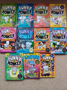 Bunny vs Monkey Books