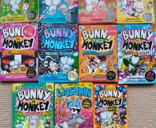 Bunny vs Monkey Books