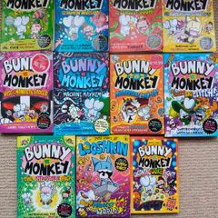 Bunny vs Monkey Books