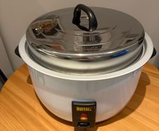 Buffalo Large Commercial Rice Cooker 23Ltr